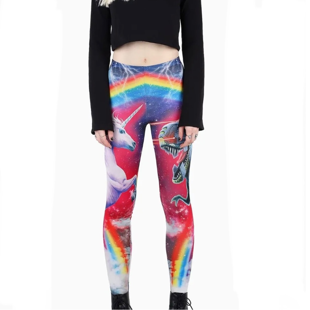 HELL YEAH SUPERSHINE LEGGINGS - LIMITED - size XS